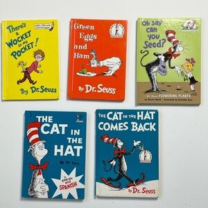 Bundle x5 Dr. Seuss Children's Book Collection